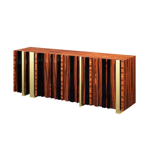 Modernes Sideboard - AURUM - Amu- Inspiration Design - Holz / gold
