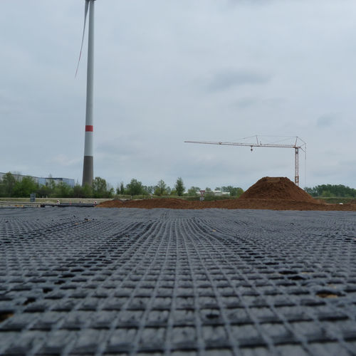 Schutz-Geogitter - Fortrac T - Huesker - verstärkend / für Fundament / für den Tiefbau