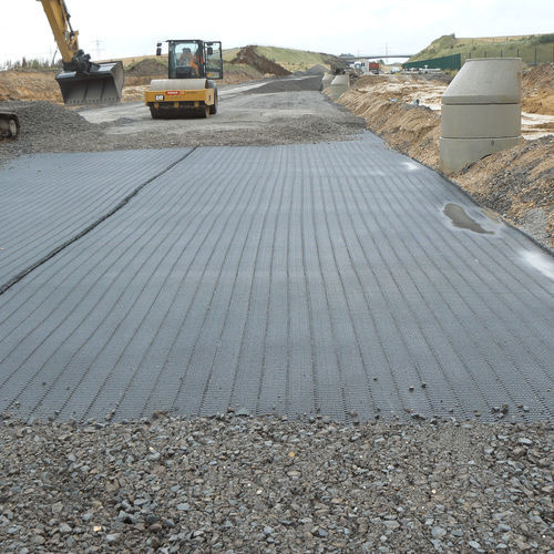 Schutz-Geogitter - Fortrac A - Huesker - verstärkend / für Fundament / für Fußboden