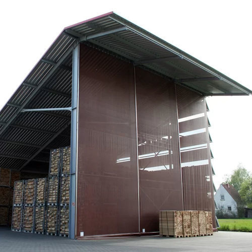 Eingebaute Jalousie - Lubratec® Stretched Systems - Huesker - für Fenster / Segeltuch / für Außenbereich