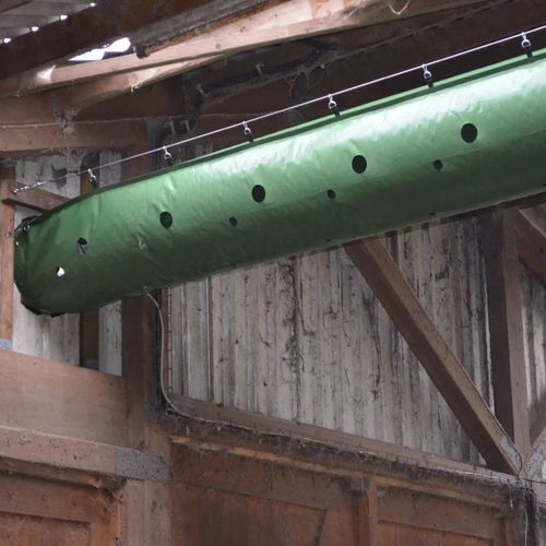 Zentrales Lüftungsgerät - Lubratec® Tube Cool - Huesker - Industrie / kompakt