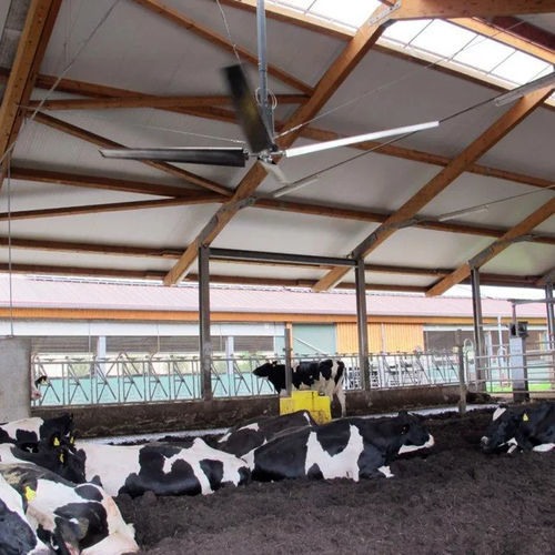Industrie-Deckenventilator - Lubratec®  - Huesker - Metall