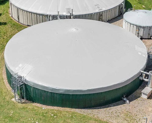 Sicherheits-Abdichtungsbahn - Cogatec® Silo - Huesker - verstärkend / für Dach / Rollen