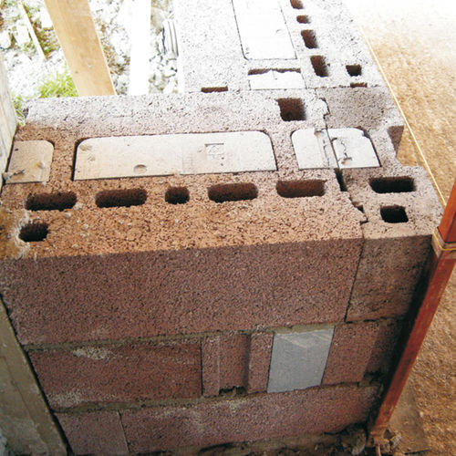 Hohler Betonstein - SUPERTERMICO B 30T & B36T - Paver - für tragende Wand / mit integrierter Isolierung