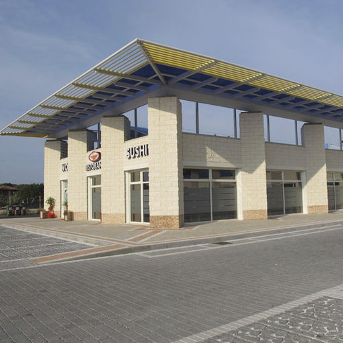 Hohler Betonstein - CROMABLOC ® - Paver - für tragende Wand / unverputzt