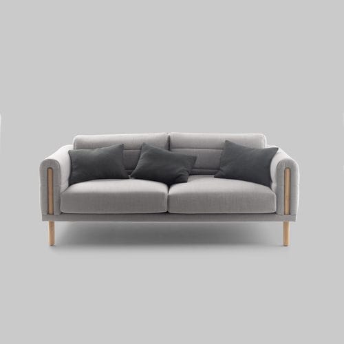 Ecksofa - Abric - Bosc - modern / Stoff / mit Armlehnen