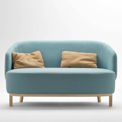 Kompaktes Sofa - Concha - Bosc - modern / Stoff / mit Armlehnen
