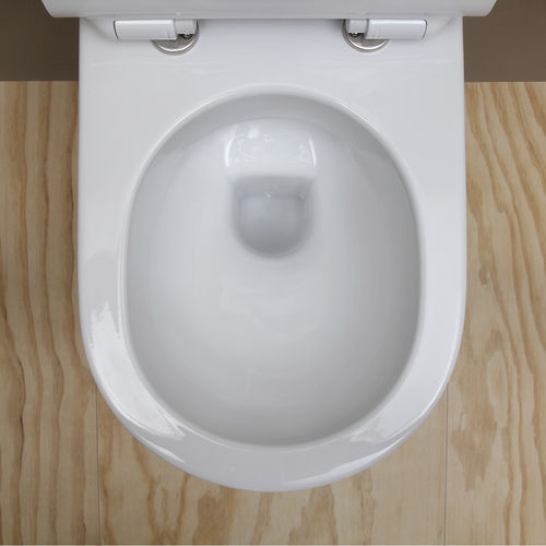 Wandhängendes WC - AP119G - FLAMINIA - Keramik / für Privatgebrauch / oval