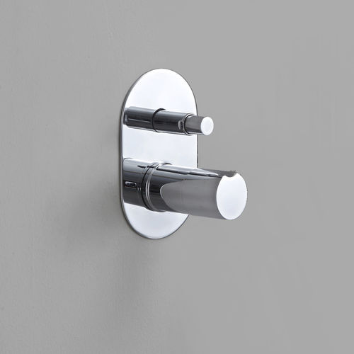 Einhebelmischer für Dusche - FOLD  - FLAMINIA - für Badewanne / wandmontiert / verchromter Messing