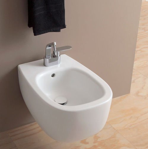 Wandhängendes Bidet - BONOLA  - FLAMINIA - Keramik / von Jasper Morrison