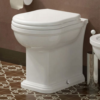 Freistehendes WC - EFI PLUS  - FLAMINIA - Keramik / für Privatgebrauch / liegend