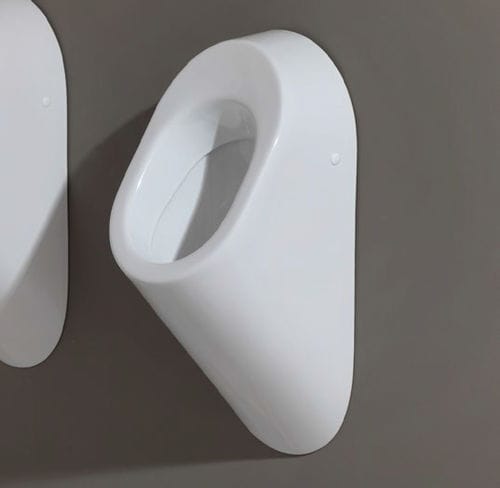 Keramik-Urinal - KY29 - FLAMINIA - wandmontiert / für professionellen Einsatz / für Privatgebrauch