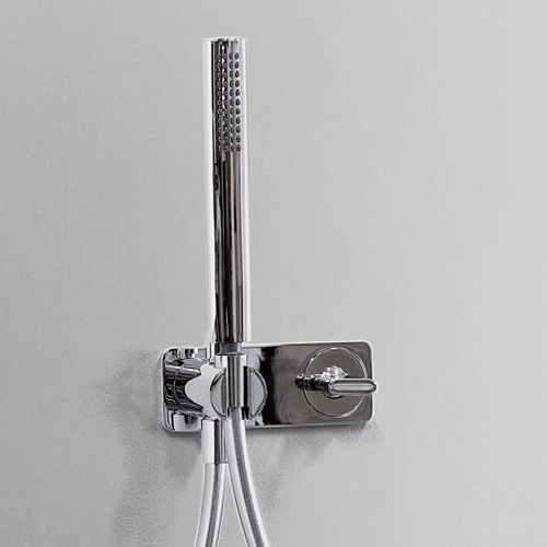 Einhebelmischer für Dusche - NOKÈ  - FLAMINIA - Einbau / aus verchromtem Metall / Messing