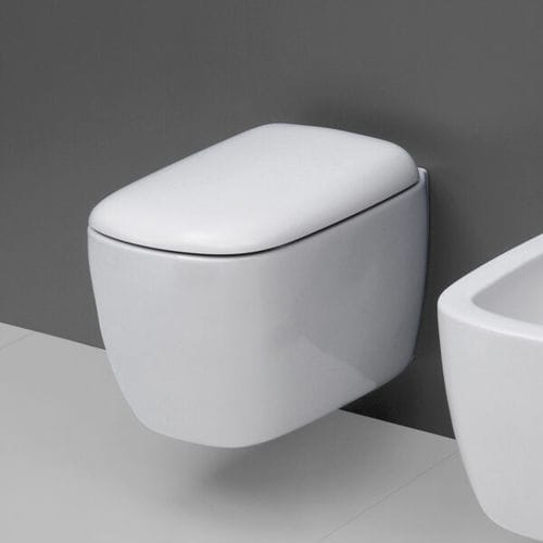 Wandhängendes WC - MONÒ  - FLAMINIA - Keramik / von Patrick Norguet / für Privatgebrauch