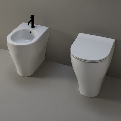 Bidet in Wandnähe - AP214 - FLAMINIA - Keramik / behindertenfreundlich