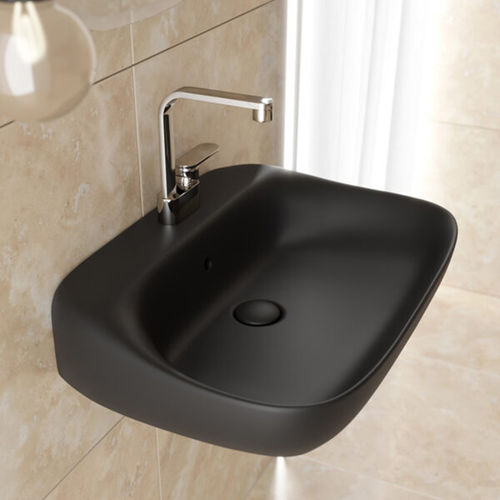 Wand-Waschbecken - FU70L - FLAMINIA - rechteckig / 1-Loch / ohne Notüberlauf