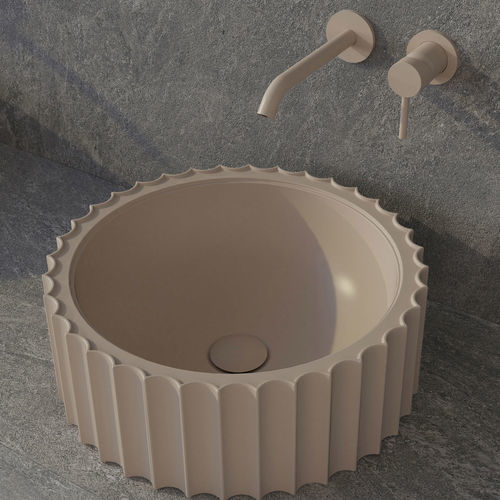 Aufsatzwaschbecken - SETTECENTO CUT - FLAMINIA - Keramik / Mattfinish / Hochglanz