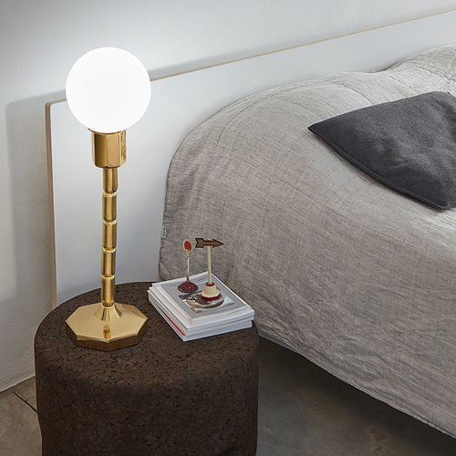 Tischlampe - MAKE UP - FLAMINIA - Keramik / modern / mit Kabel