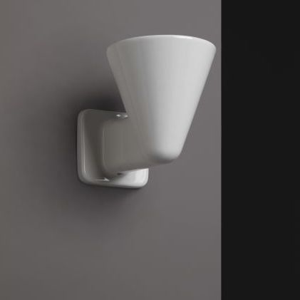 Moderne Wandleuchte - LUX - FLAMINIA - für den Innenraum / Keramik / konisch