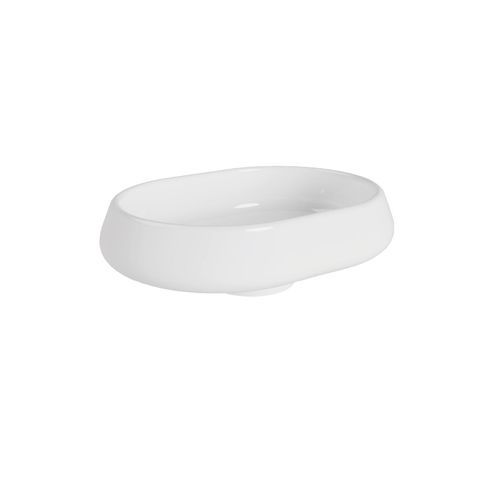 Aufsatzwaschbecken - HASU 58 - FLAMINIA - bodenstehend / Keramik / oval