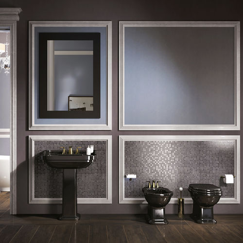 Bodenstehendes Waschbecken - EFI 70 - FLAMINIA - Keramik / Hochglanz / Mattfinish