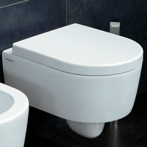 Wandhängendes WC - MINI LINK GOCLEAN® - FLAMINIA - Keramik / von Giulio Cappellini / für Privatgebrauch