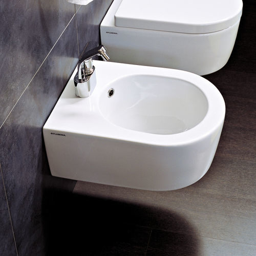 Wandhängendes Bidet - LINK  - FLAMINIA - Keramik / von Giulio Cappellini