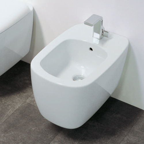 Wandhängendes Bidet - MONÒ   - FLAMINIA - Keramik / von Patrick Norguet