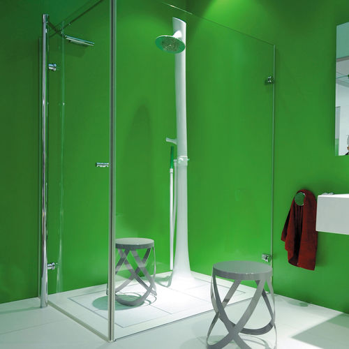 Duschsäule auf Fuß - ALBERO  - FLAMINIA - modern / mit Handbrause