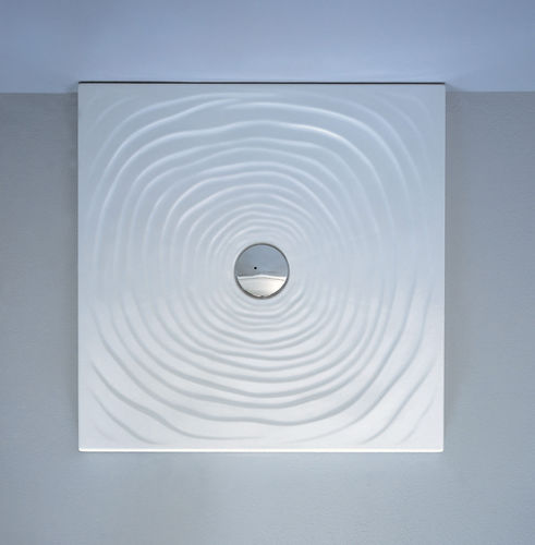 Quadratische Duschwanne - WATER DROP  - FLAMINIA - zum Aufstellen / Keramik / rutschfest