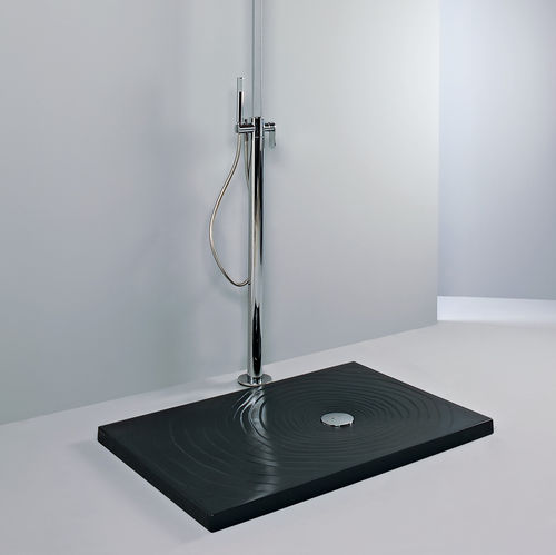 Rechteckige Duschwanne - WATER DROP  - FLAMINIA - zum Aufstellen / Keramik / rutschfest