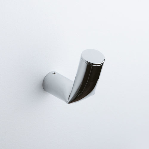 Moderner Garderobenhaken - FOLD   - FLAMINIA - aus verchromtem Metall / Messing / individuell