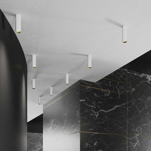 Strahler für Decke - HALL - Esse-ci - LED / rund / rohrförmig