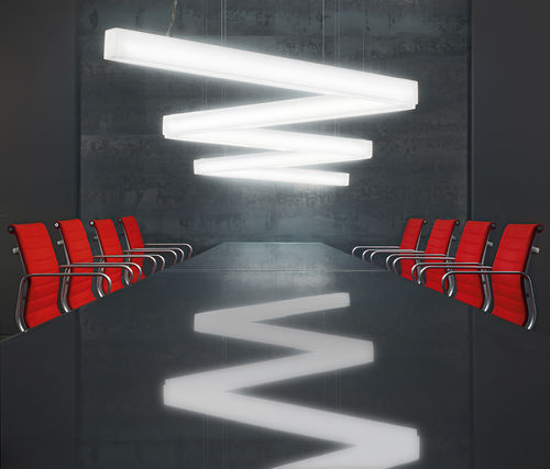 Hängeleuchte - SEMPLICE - Esse-ci - fluoreszierend / linear / IP40
