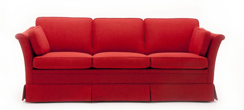 Klassisches Sofa - ALBERTA - LK Hjelle - Stoff / mit abnehmbarem Bezug / grün