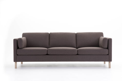 Modernes Sofa - ARENA A7 - LK Hjelle - Stoff / mit abnehmbarem Bezug / braun