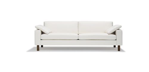 Modernes Sofa - ARENA B14 - LK Hjelle - Stoff / weiß / Zweisitzer