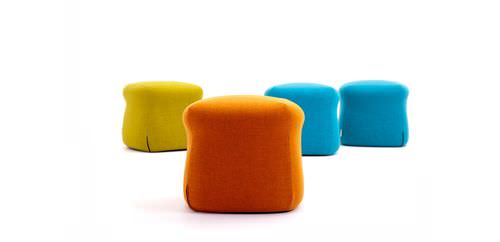 Modernes Sitzkissen - BOY - LK Hjelle - Stoff