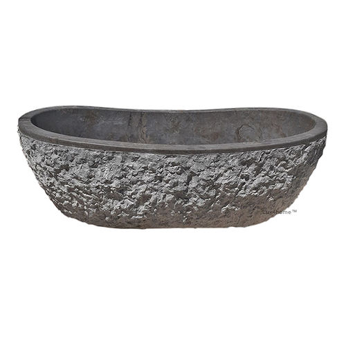 Ovale Badewanne - LAVARE - Lux4home™ - freistehend / für Wohnungen / für Außenbereich