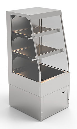 Beheizte Verkaufsvitrine / Verkaufs - CALEO HOT 60 - AKE Ausseer Kälte- u. Edelstahltechnik GmbH  - mit Sichtfläche / für Gewerbegebrauch