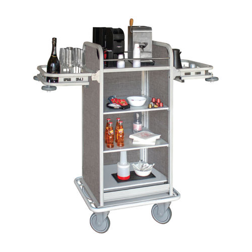 Getränkewagen - COFFIE - CADDIE HOTEL - für Weinproben / für Hotels / klappbar