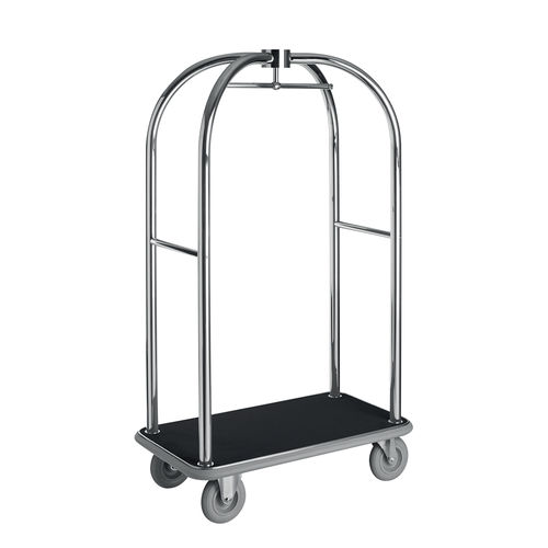 Chromstahlwagen - TRANSBAG SMART CR M - CADDIE HOTEL - Gepäck / für Hotels / individuell gestaltbar