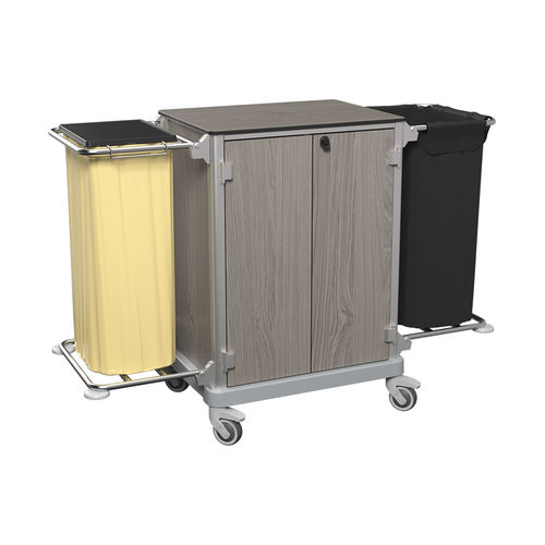 Reinigungswagen - MIRAI M KIT + - CADDIE HOTEL - für Zimmerservice / für Hotels / Aluminium