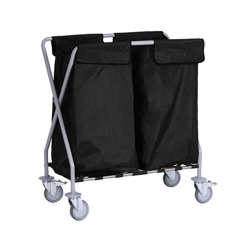 Wäschewagen - CADDIE X 2  - CADDIE HOTEL - für Hotels / Polyester / aus lackiertem Stahl