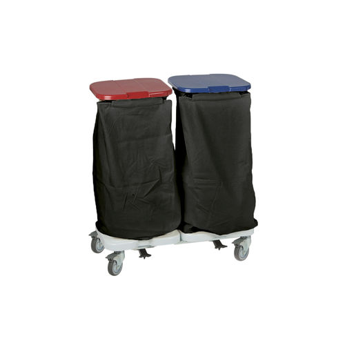 Wäschewagen - TRISAC ALU 2 - CADDIE HOTEL - für Hotels / Kunststoff / anodisiertes Aluminium