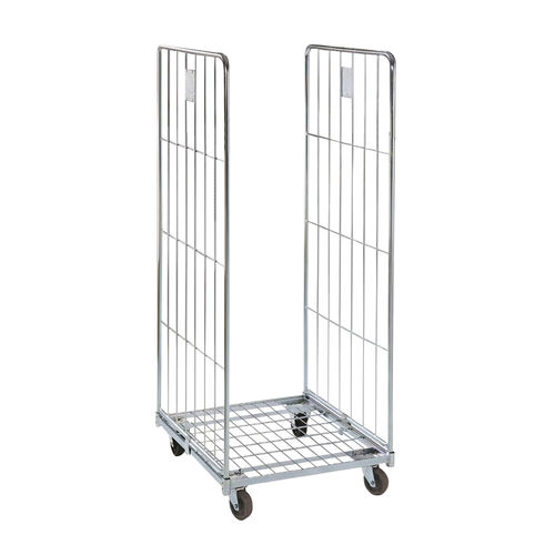 Wäschewagen - ROLL BASE - CADDIE HOTEL - für Hotels / galvanisiertem Stahl