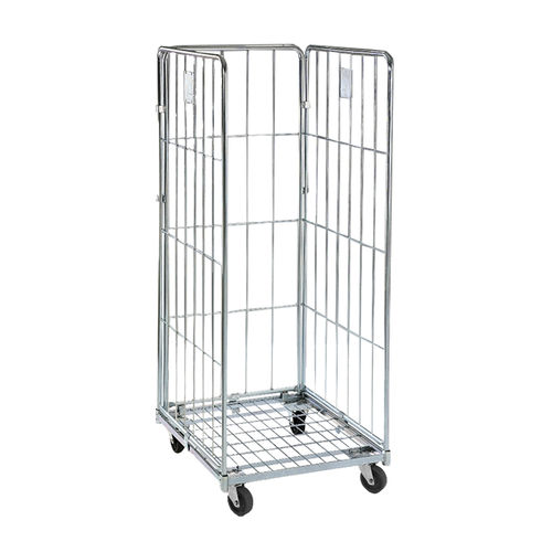 Wäschewagen - ROLL BASE 3 - CADDIE HOTEL - für Hotels / galvanisiertem Stahl