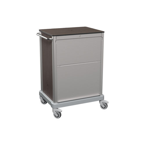 Getränkewagen - MIRAI BAR M SHUTTER - CADDIE HOTEL - für Hotels / Aluminium / HPL