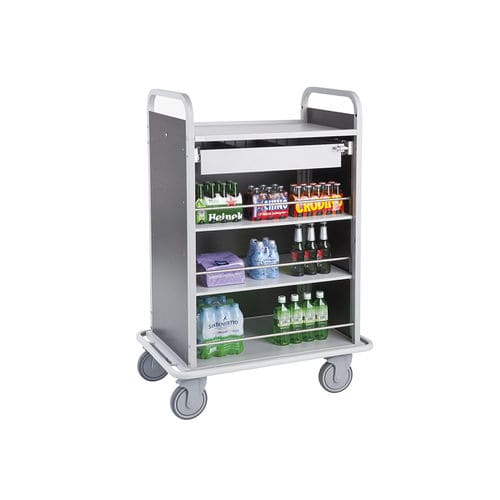 Getränkewagen - IBIZA BAR L - CADDIE HOTEL - für Hotels / Metall / HPL