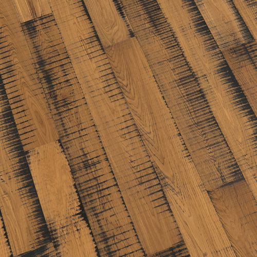 Mehrschichtparkett - D.07 - Dennebos Flooring - Fischgrät / gealtert / verklebt